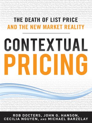 cover image of Contextual Pricing